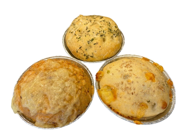 Focaccia BBQ trio